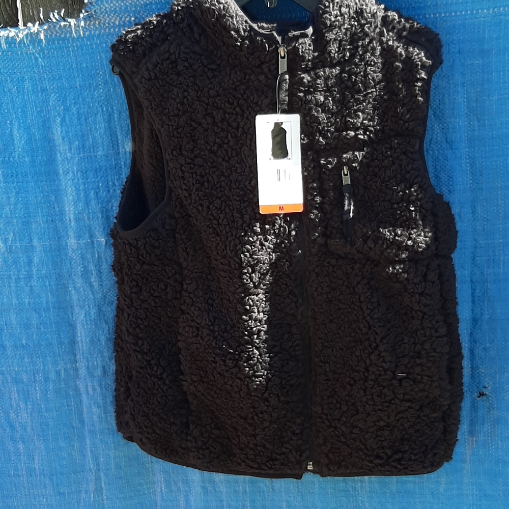 Ladies weatherproof Sherpa vest